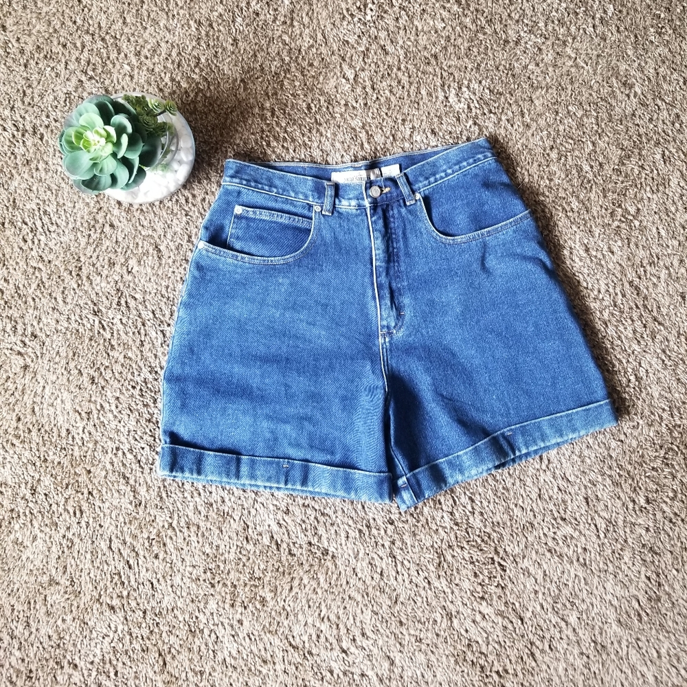 High Sierra Dungarees- Mom shorts